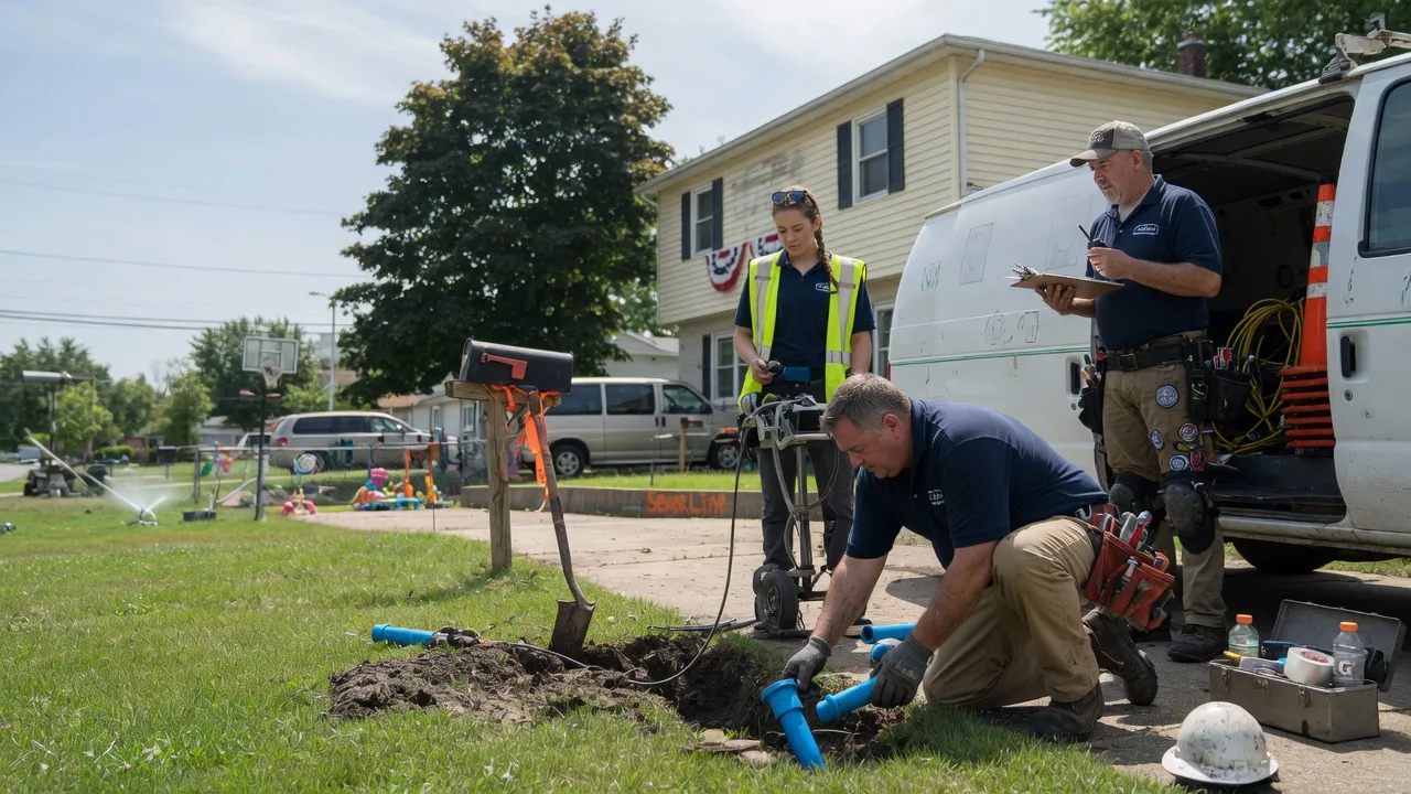 Slab Leak Repair in Kettlersville, OH near me
